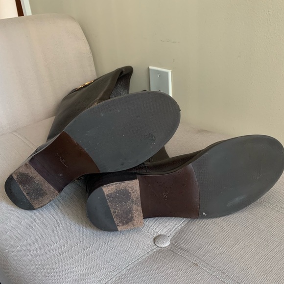 Tory Burch Dark Brown Riding Boots - Picture 5 of 6